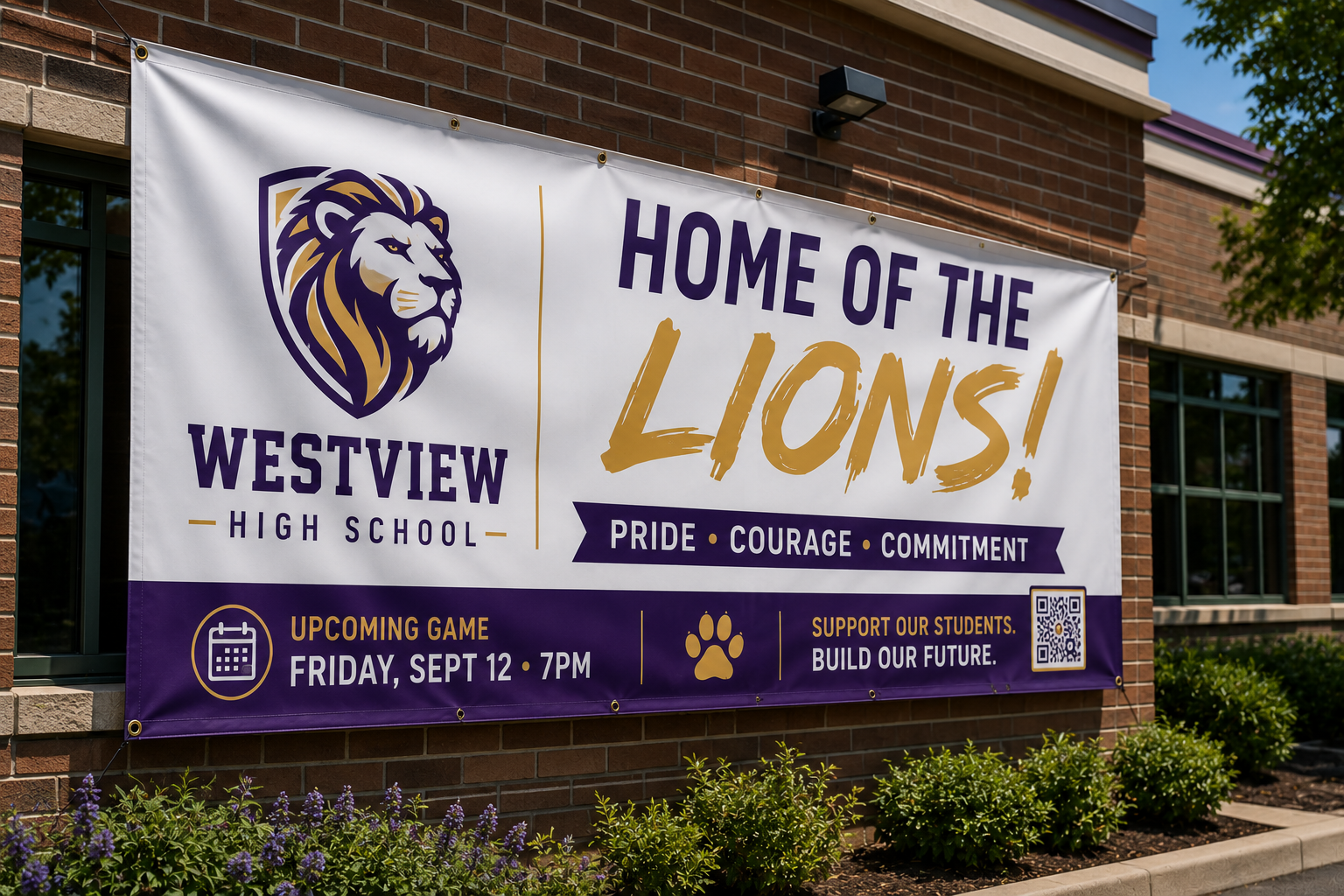 high school banner high school banner