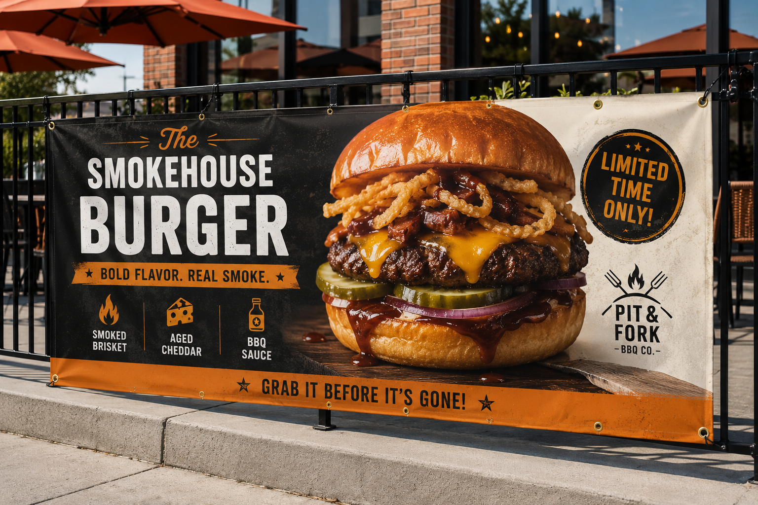 restaurant banner print restaurant banner print