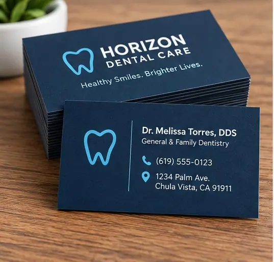 Home Business cards and stationery