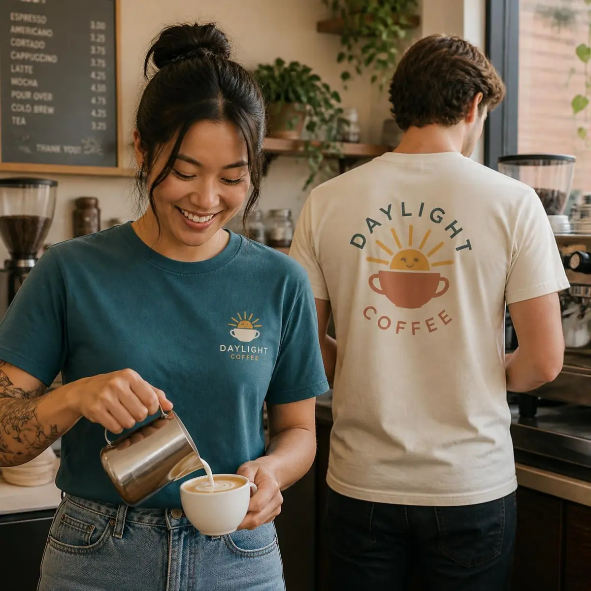 Premium T-Shirt — example customer artwork 3 Premium T-Shirt — example customer artwork 3